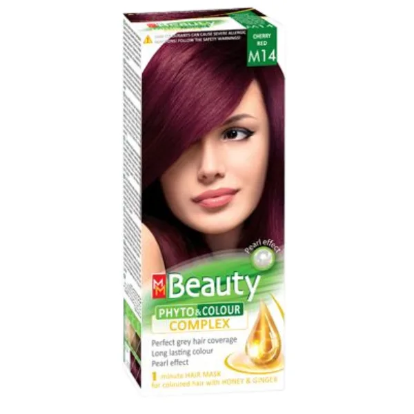 Vopsea de par M14 Rosu cireasa, MM Beauty | 110 g SOLVEX COSMETICS INFINITY — preț și oferte