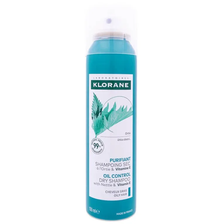 KLORANE ȘAMPON USCAT PURIFICANT CU URZICĂ 150 ML — preț și oferte