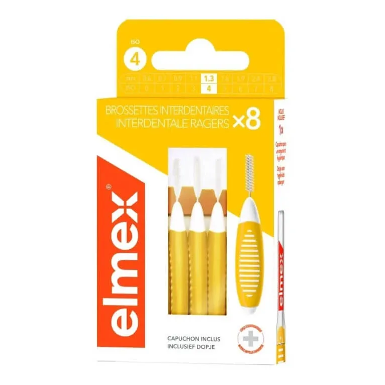 ELMEX 8 PERIUȚE INTERDENTARE ISO 4 1,3 MM — preț și oferte