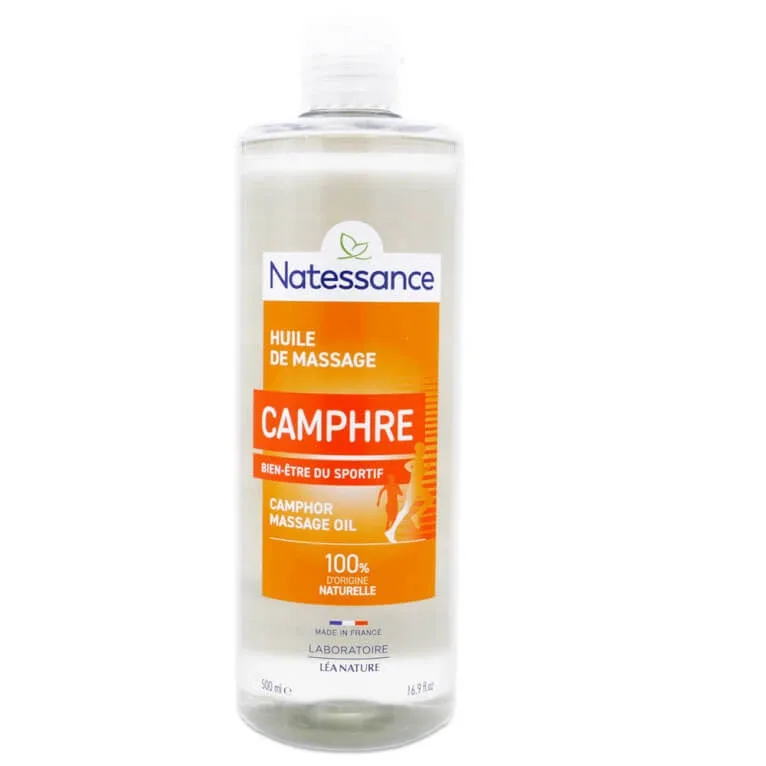 NATESSANCE ULEI DE MASAJ CU CAMFOR 500 ML — preț și oferte