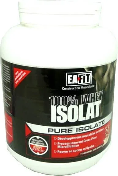 EAFIT 100% WHEY ISOLAT PURE ISOLATE VANILIE 750G — preț și oferte