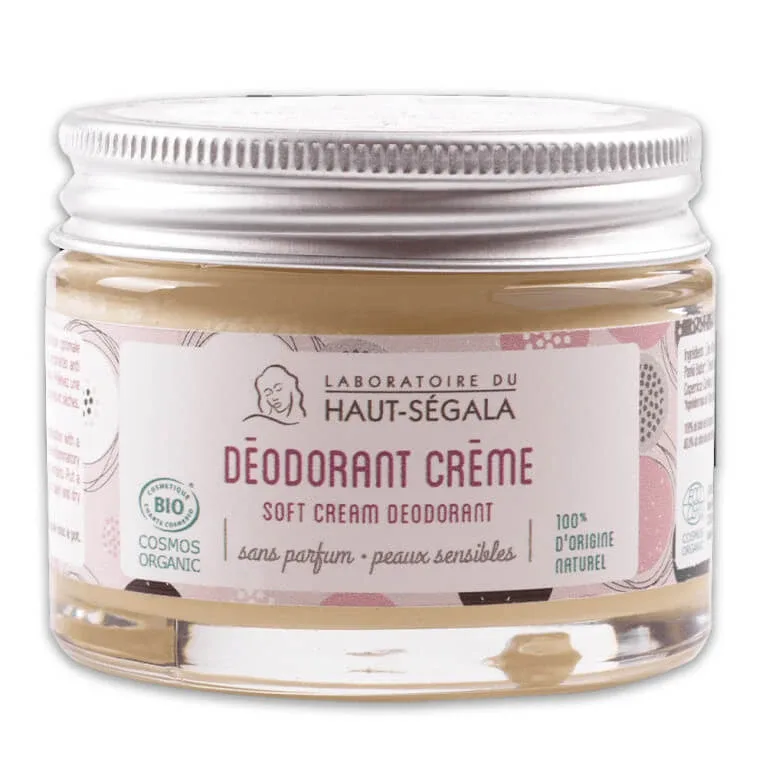 HAUT-SEGALA BIO DEZODORANT CREMĂ FĂRĂ PARFUM 50G — preț și oferte
