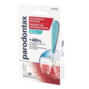 PARODONTAX PERIUȚE INTERDENTARE 3 ISO 0,6 MM 6 PERIUȚE