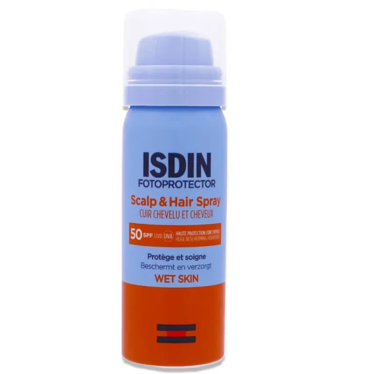 ISDIN FOTOPROTECTOR SPF50 SPRAY PENTRU SCALP ȘI PĂR 50 ML Isdinceutics De — preț și oferte