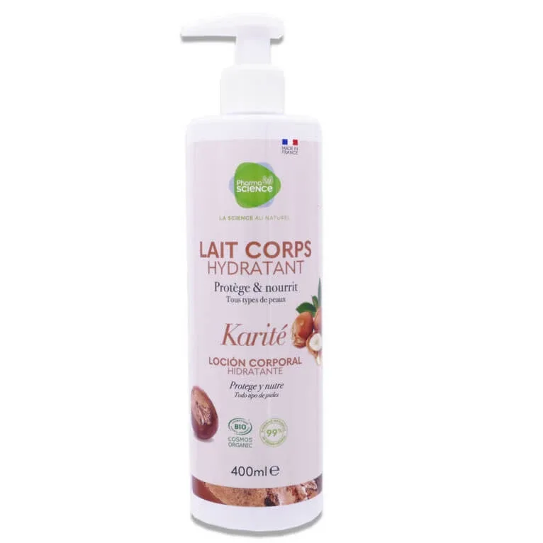 LAPTE DE CORP HIDRATANT CU UNU DE KARITÉ BIO PHARMASCIENCE 400 ML — preț și oferte