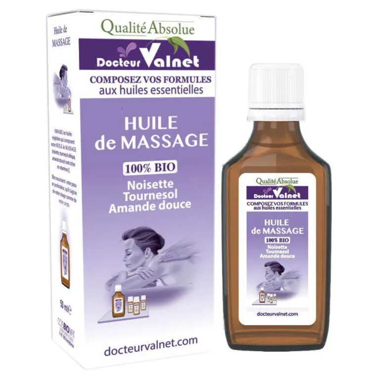 DOCTEUR VALNET ULEI DE MASAJ CU CAIS, FLOAREA-SOARELUI ȘI JOJOBA 50 ML — preț și oferte