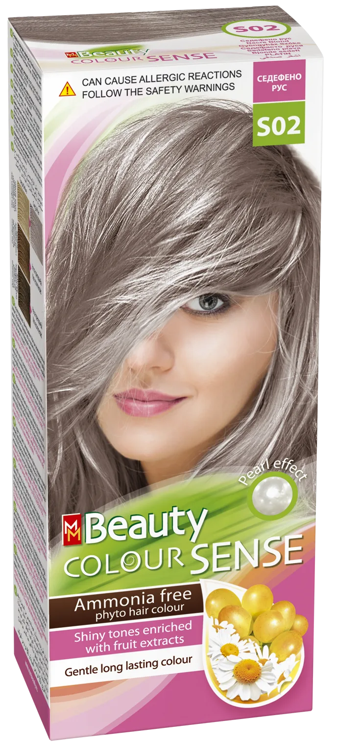 Vopsea de par S02 - Blond Sidefat, MM Beauty Colour Sense SOLVEX COSMETICS INFINITY — preț și oferte