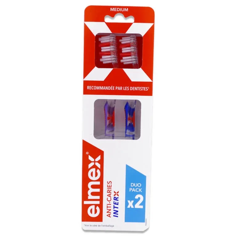 ELMEX ANTI CARIES INTERX 2 PERIUȚĂ DE DINȚI MEDIE — preț și oferte