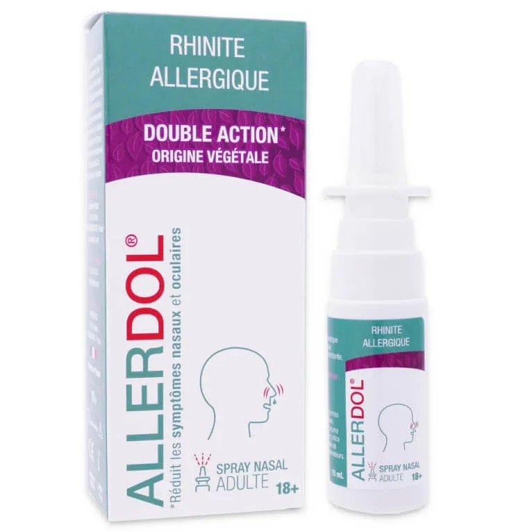 ALLERDOL RINITĂ ALERGICĂ CU DUBLA ACȚIUNE SPRAY NASAL PENTRU ADULȚI 15 ML — preț și oferte