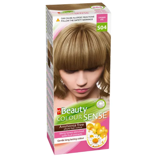Vopsea de par S04 - Blond Natural, MM Beauty Colour Sense SOLVEX COSMETICS INFINITY — preț și oferte