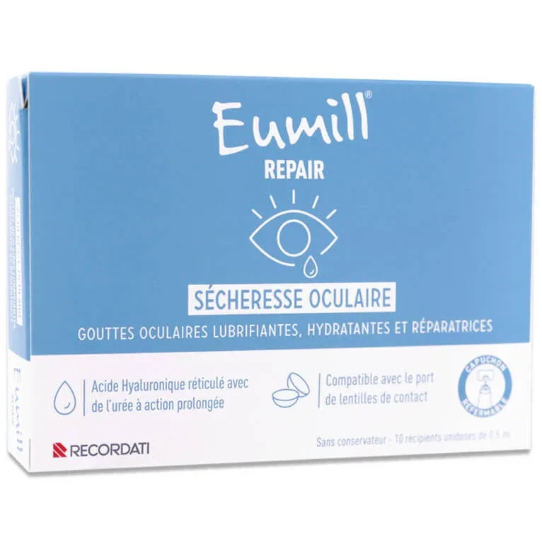 EUMILL REPAIR PICĂTURI OCULARE PENTRU USCĂCIUNE — preț și oferte