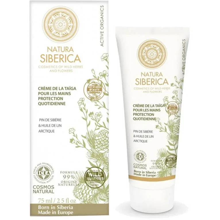 NATURA SIBERICA CREMĂ DE MÂINI PROTECTORĂ DIN TAIGA 75 ML — preț și oferte