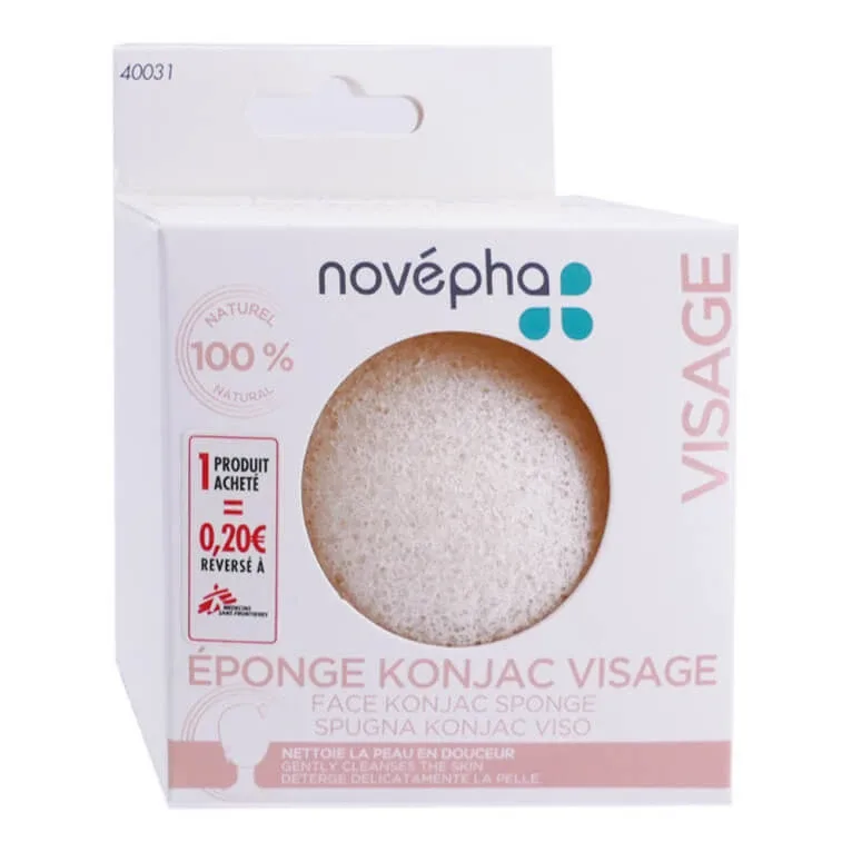 NOVÉPHA KONJAC SPONGIE PENTRU FAȚĂ — preț și oferte