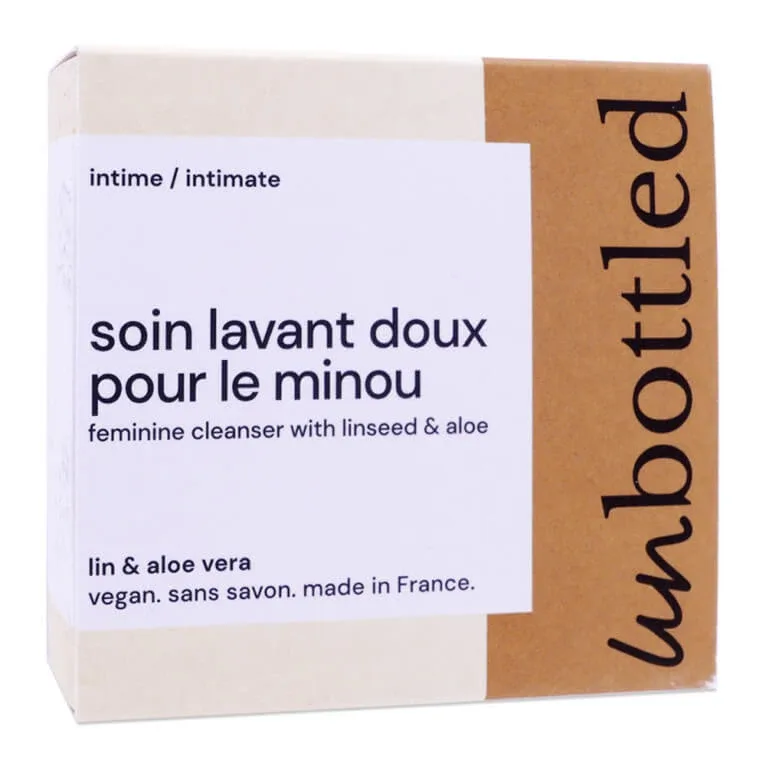 UNBOTTLED PRODUS DE CURĂȚARE DELICAT PENTRU ZONA INTIMĂ, VEGAN, FĂRĂ SĂPUN, 90 G — preț și oferte