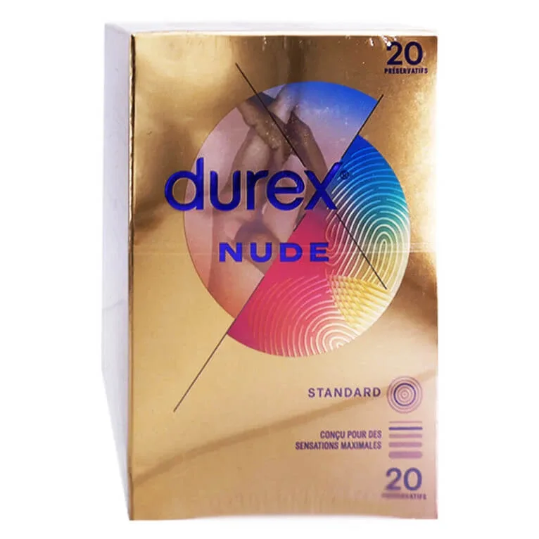 DUREX NUDE STANDARD 20 PREZERVATIVE — preț și oferte