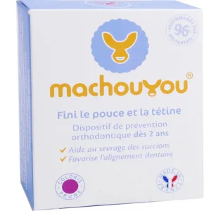 MACHOUYOU – DISPOZITIV DE PREVENȚIE ORTODONTICĂ PENTRU COPII DE 2 ANI, CULOARE PRUNĂ