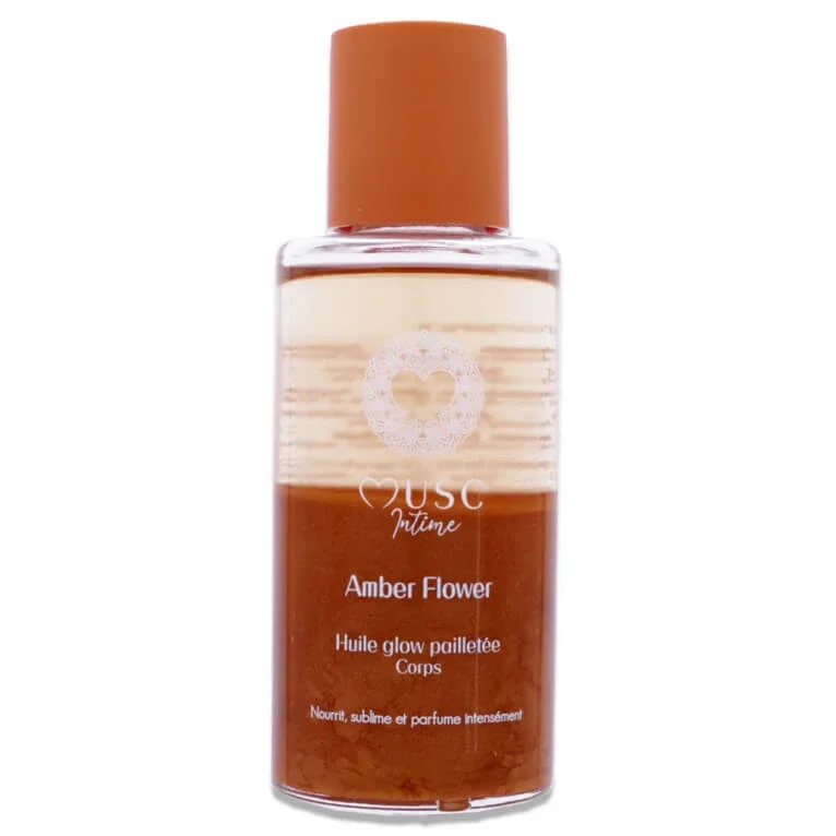 MUSC INTIME AMBER FLOWER ULEI CU PAILETTE PENTRU CORP 100 ML — preț și oferte