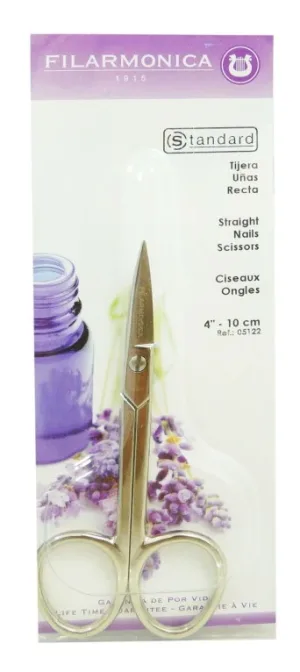 FILARMONICA FOARFECĂ DE UNGHII DREAPTĂ 10 CM