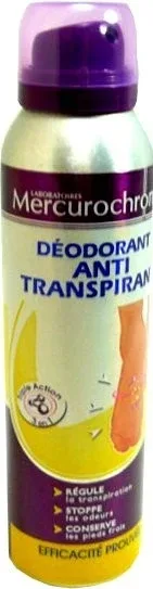 MERCUROCHROME DEODORANT ANTITRANSPIRANT 150 ml — preț și oferte