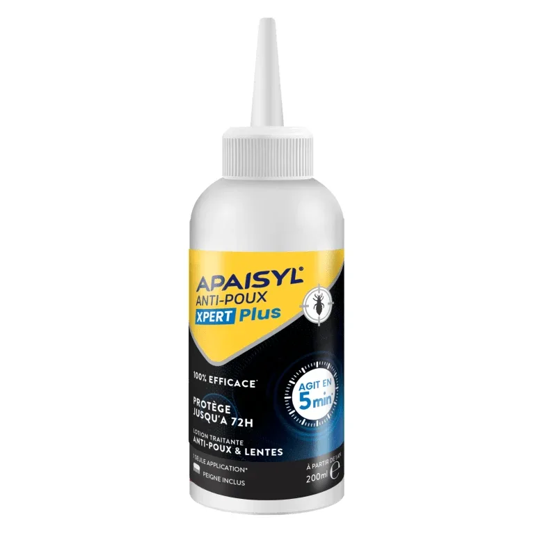 APAISYL XPERT PLUS LOȚIUNE ANTIPĂDUCHI 200 ML + PÂRĂ — preț și oferte