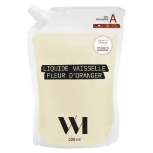 WHATMATTERS Lichid de spălat vase cu aromă de floare de portocal ECO, reîncărcabil, 500 ml