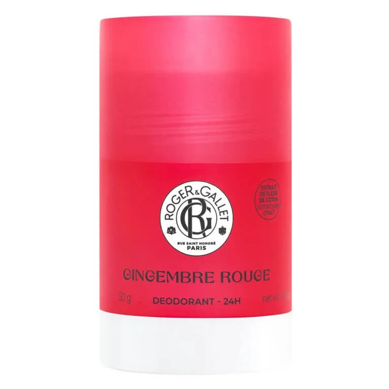 ROGER & GALLET DEZODORANT 24 DE ORE CU GHIMBIR ROȘU 50 G — preț și oferte