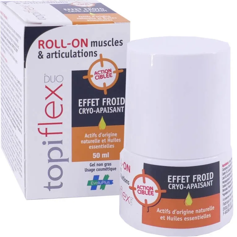 EVOLUPHARM TOPIFLEX ROLL-ON 50 ML MUȘCHI ȘI ARTICULAȚII — preț și oferte