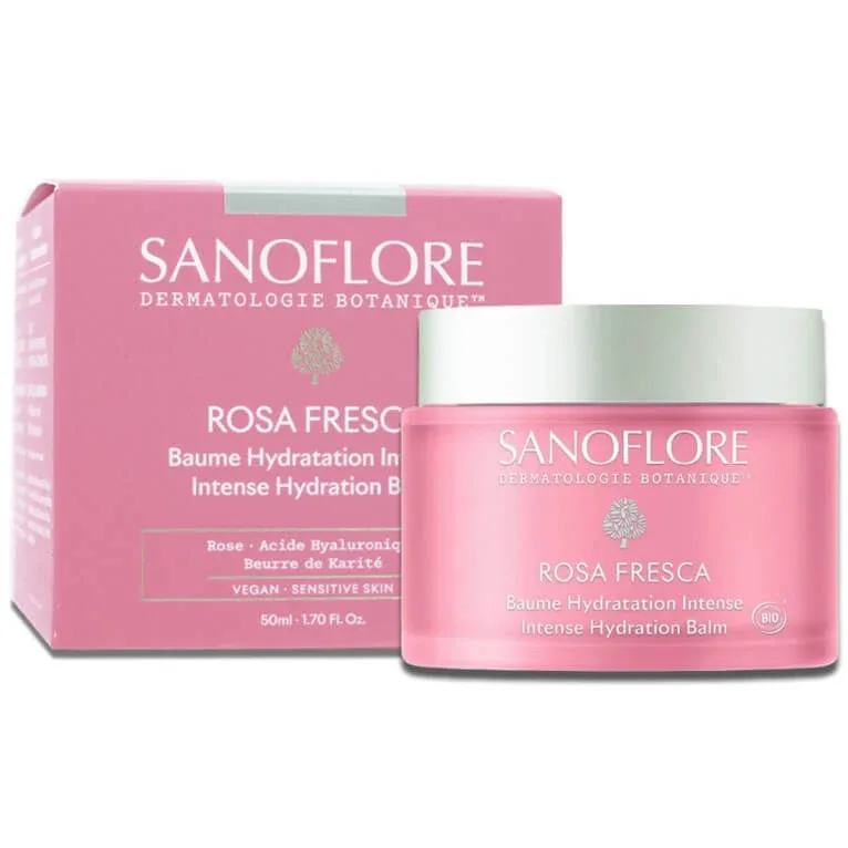 SANOFLORE BIO ROSA FRESCA BALSAM DE HIDRATARE INTENSĂ 50 ML — preț și oferte
