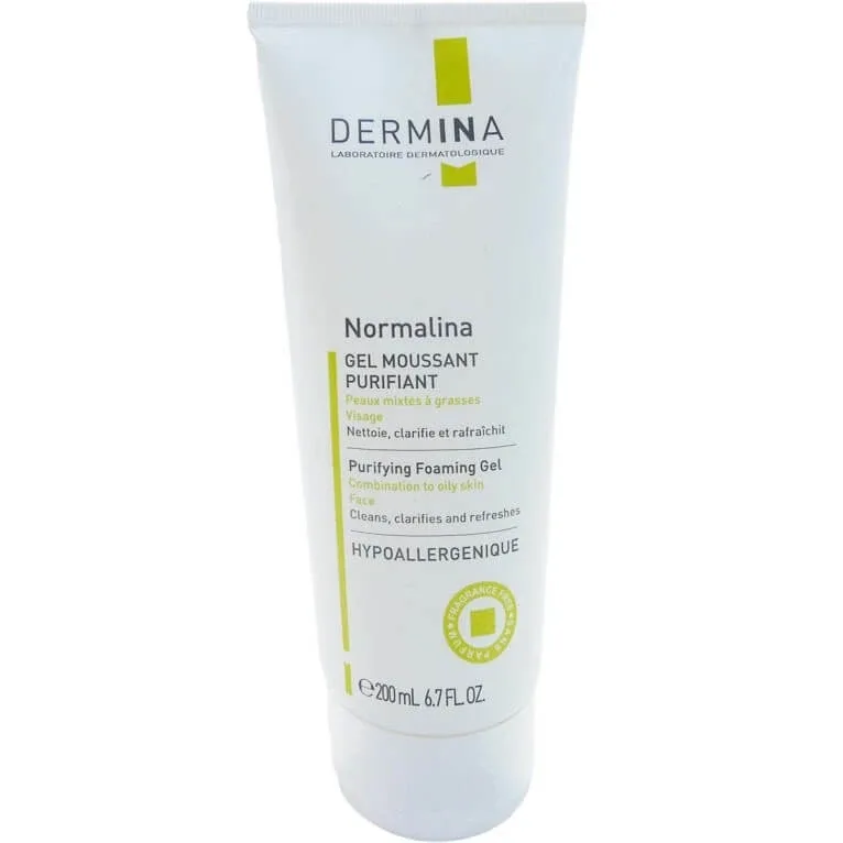 DERMINA NORMALINA GEL SPUMANT PURIFICANT 200 ml — preț și oferte