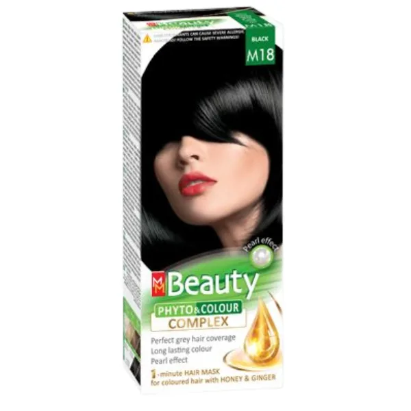 Vopsea par M18 - Negru, MM Beauty SOLVEX COSMETICS INFINITY — preț și oferte