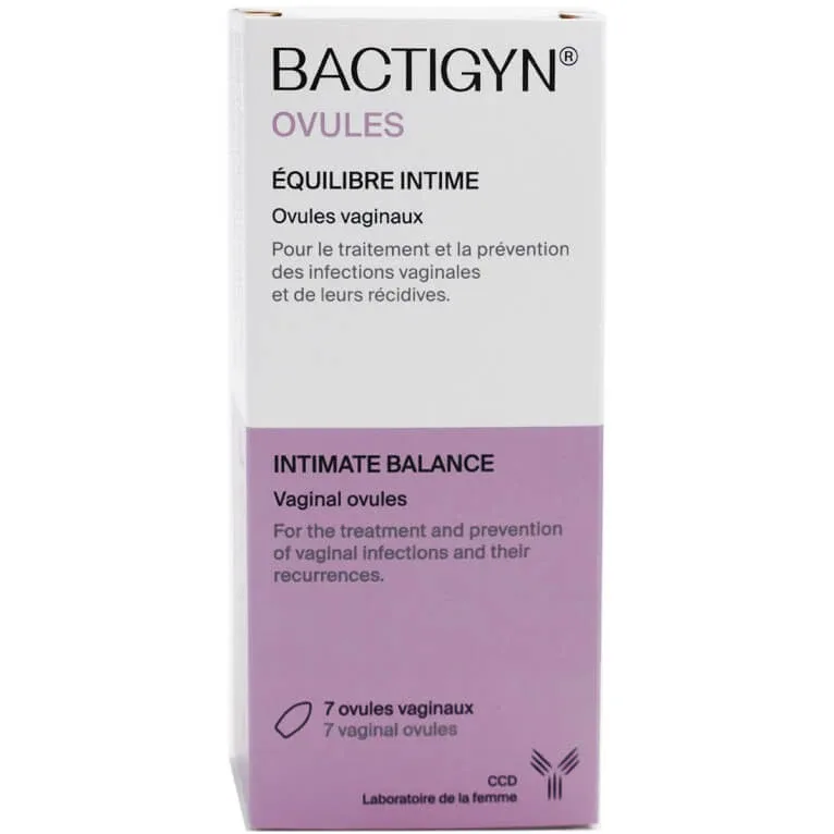BACTIGYN ECHILIBRU INTIM 7 OVULE — preț și oferte