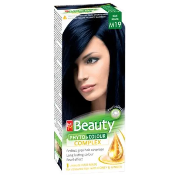 Vopsea par M19 - Negru-Albastru, MM Beauty SOLVEX COSMETICS INFINITY — preț și oferte