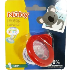 NUBY SUZETĂ ROȘIE 0-6 LUNI NATURAL FLEX