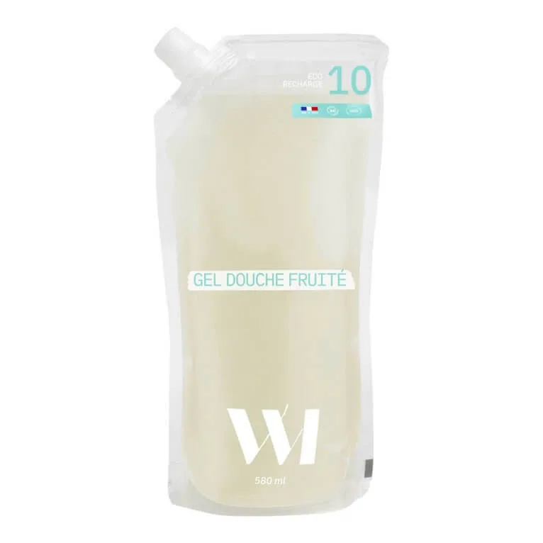 WHATMATTERS GEL DE DUȘ CU AROMĂ DE FRUCTE ECO REÎNCĂRCABIL NR. 10 580 ML — preț și oferte
