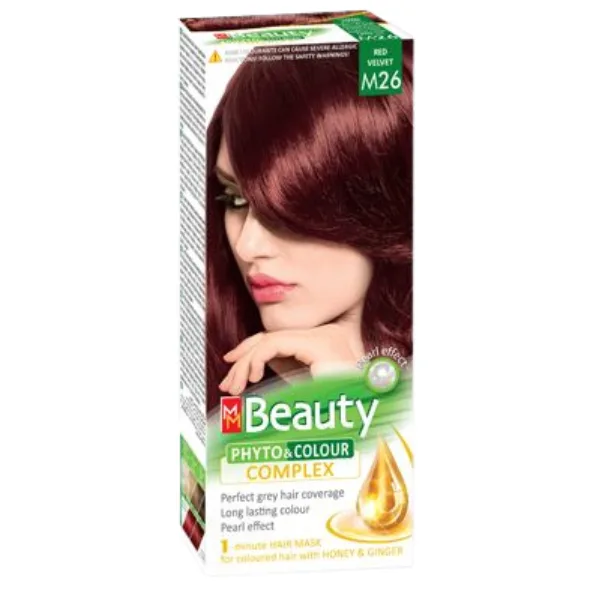 Vopsea par M26 - Rosu Catifelat, MM Beauty SOLVEX COSMETICS INFINITY — preț și oferte