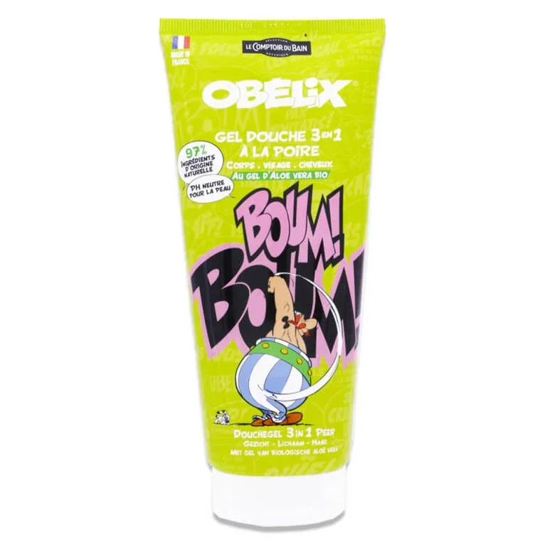 LE COMPTOIR DU BAIN OBELIX GEL DE DUȘ 3 ÎN 1 CU AROMĂ DE PERE 200 ML — preț și oferte