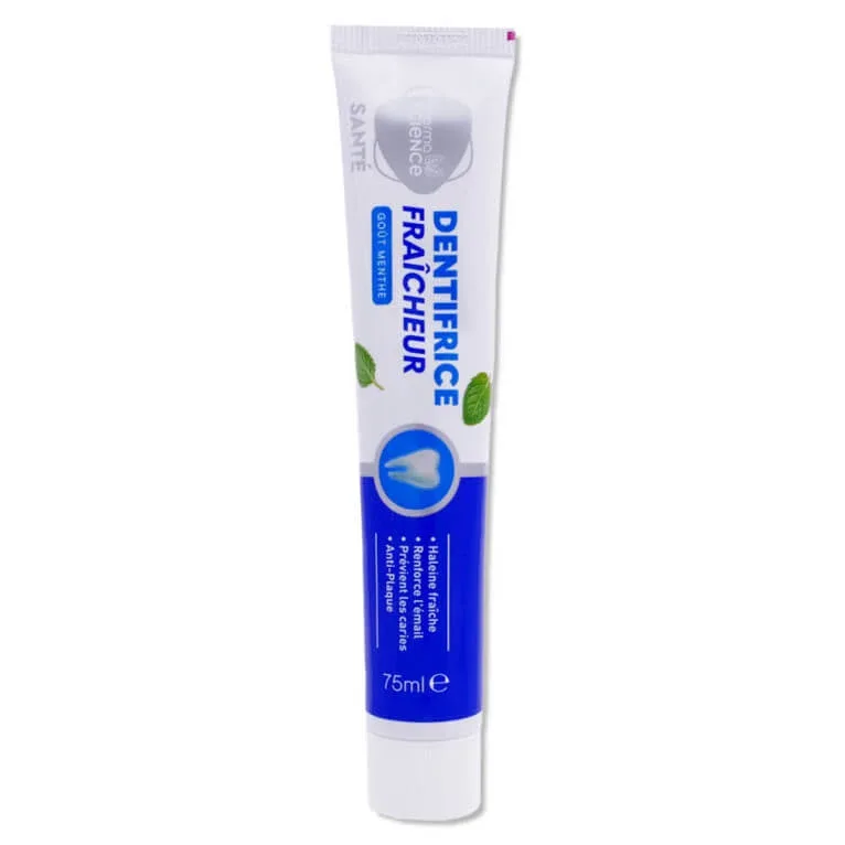 PHARMASCIENCE PASTA DE DINȚI CU AROMĂ DE MENTĂ 75 ML — preț și oferte