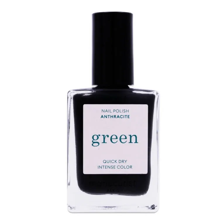 MANUCURIST GREEN LAC DE UNGHII ANTRACIT NOU 15 ML — preț și oferte