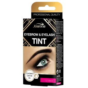 Vopsea pentru gene si sprancene 1.0 Negru, Joanna | 15 ml