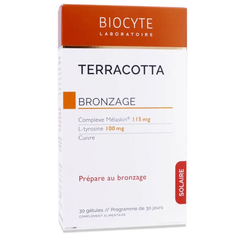 BIOCYTE SOLAIRE TERRACOTTA BRONZARE 30 DE CAPSULE — preț și oferte