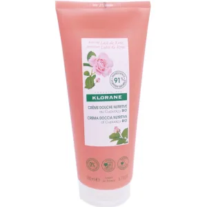 KLORANE CREMĂ DE DUȘ NUTRITIVĂ CU LAPTE DE TRANDAFIR 200 ML