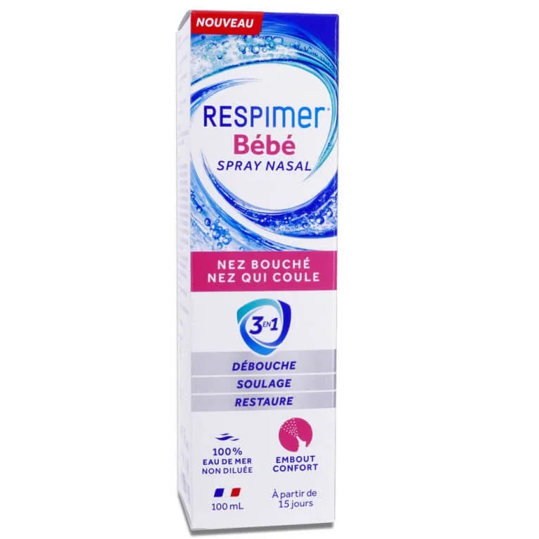 RESPIMER BEBE SPRAY NASAL 3 ÎN 1 100 ML — preț și oferte