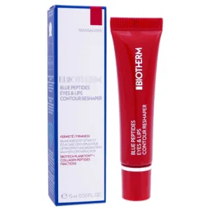 BIOTHERM BLUE PEPTIDES CREMĂ DE REMODELARE A CONTURULUI OCHILOR ȘI BUZELOR 15 ML