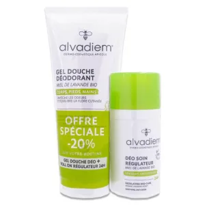 ALVADIEM GEL DE DUȘ DEZODORANT+ ROLL-ON