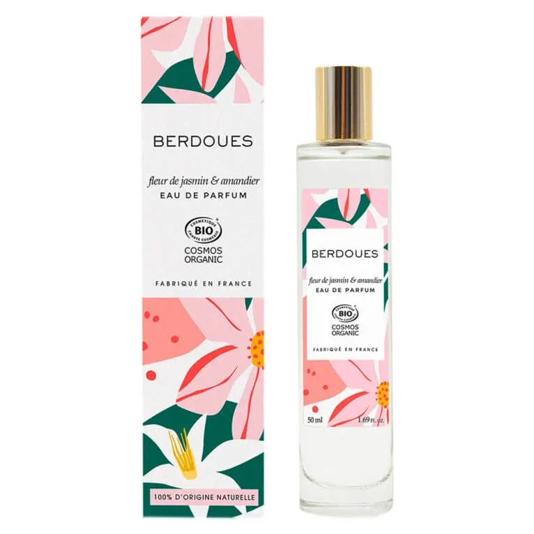 BERDOUES BIO APĂ DE PARFUM FLOARE DE IASOMIE ȘI MIGDAL 50 ML — preț și oferte