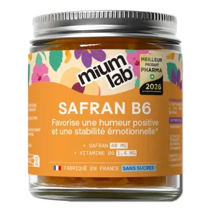 MIUM LAB SAFRAN B6 FĂRĂ ZAHĂR 42 DE JELUȚI