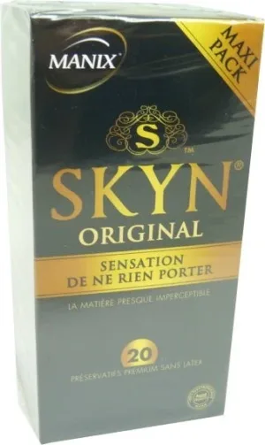 MANIX SKYN ORIGINAL MAXI PACK, cutie de 20