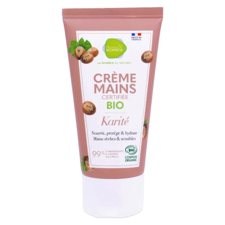 PHARMASCIENCE CREMĂ DE MÂINI ORGANICĂ CU UNU DE SHEA 50 ML — preț și oferte