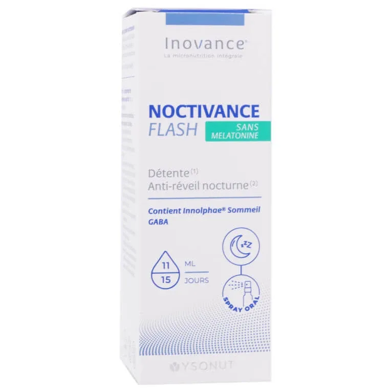 INOVANCE NOCTIVANCE FLASH RELAX SPRAY FĂRĂ MELATONINĂ 11 ML — preț și oferte