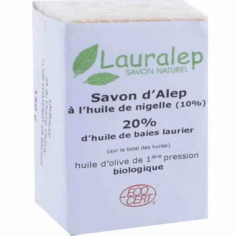 LAURALEP SĂPUN DIN ALEP CU ULEI DE NIGELLA 150 G — preț și oferte